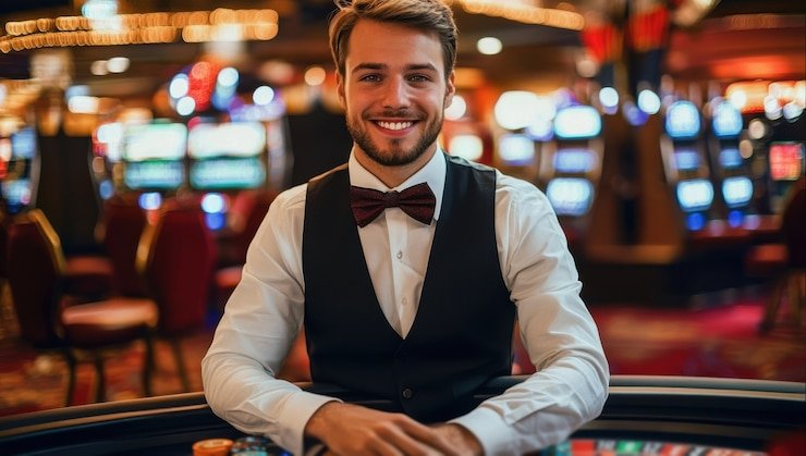 Pengguna damritogel bermain slot dan taruhan olahraga pada perangkat mobile
